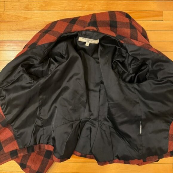 What Goes Around Comes Around for Anthropologie, Structured Plaid Jacket in M - Picture 13 of 16